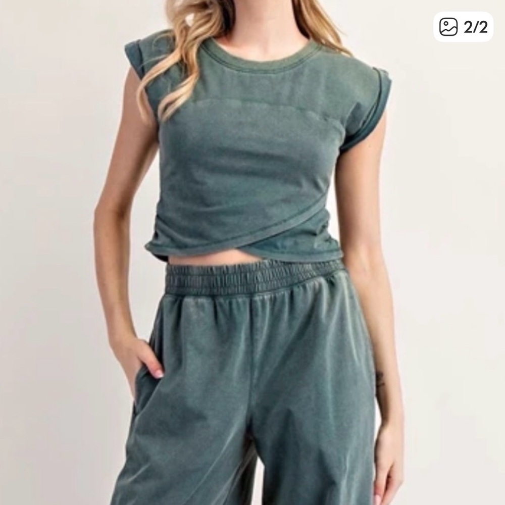 Crop top - black